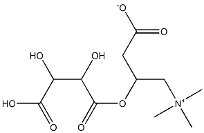 L-CARNITINE TARTRATE(98% MIN.) Structure