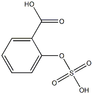 SULPHOSALICYCLIC ACID 구조식 이미지