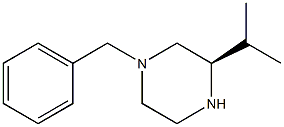 (3R)-1-BENZYL-3-(PROPAN-2-YL)PIPERAZINE Structure