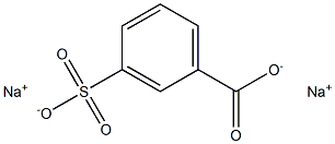 SODIUM M-SULPHOBENZOATE 구조식 이미지