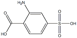 2-AMINO-4-SULPHOBENZOIC ACID Structure