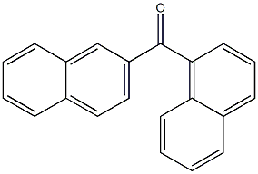 1-(2-naphthoyl)naphthalene 구조식 이미지