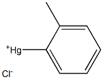 o-tolylmercuric chloride 구조식 이미지