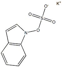 potassium indolyl sulfate 구조식 이미지