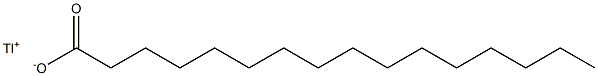 thallium(I) palmitate 구조식 이미지