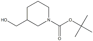 1-Boc-3-Hydroxymethypiperidine Structure