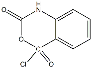 4-Chloro-1,2-Dihydro-4H-3,1-benzoxazine-2,4-dione 구조식 이미지