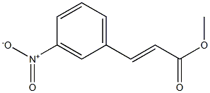 METHYL 3-NITROCINNAMATE Structure