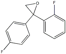 2-(2-FLUOROPHENYL)-2-(4-FLUOROPHENYL)OXIRANE 구조식 이미지