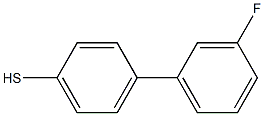 4-(3-FLUOROPHENYL)THIOPHENOL 96% Structure