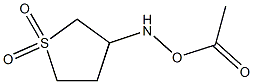 (1,1-DIOXO-TETRAHYDRO-THIOPHEN-3-YLAMINO) ACETICACID 구조식 이미지