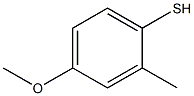 4-METHOXY-2-METHYLTHIOPHENOL 97% 구조식 이미지