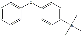 1-(TRIMETHYLSILYL)-4-PHENOXYBENZENE 96% Structure