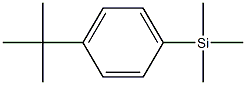 1-(TRIMETHYLSILYL)-4-TERT-BUTYLBENZENE 96% Structure