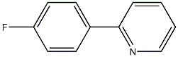 2-(4-FLUOROPHENYL)PYRIDINE 96% 구조식 이미지