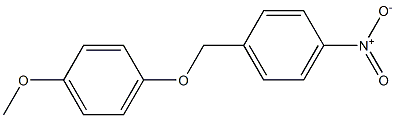1-METHOXY-4-[(4-NITROBENZYL)OXY]BENZENE Structure