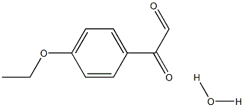 4-ETHOXYPHENYLGLYOXAL HYDRATE, 95+% 구조식 이미지