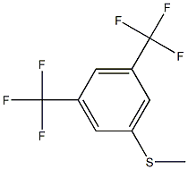 3,5-BIS(TRIFLUOROMETHYL)THIOANISOLE 98% 구조식 이미지