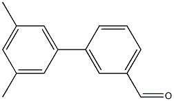 3-(3,5-DIMETHYLPHENYL)BENZALDEHYDE 96% Structure