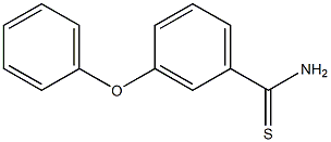 3-PHENOXYTHIOBENZAMIDE 98% 구조식 이미지