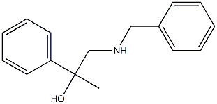 1-Benzylamino-2-phenyl-propan-2-ol 구조식 이미지