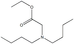 ETHYL 2-(DIBUTYLAMINO)ACETATE 구조식 이미지