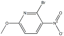 2-BROMO-6-METHOXY-NITRO-PYRIDINE Structure