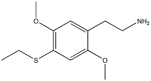 2,5-Dimethyoxy-4-Ethylthiophenethylamine Structure