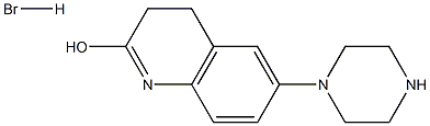 6-(1-PIPERAZINYL)-3,4-DIHYDROCARBOSTYRIL MONOHYDROBROMIDE 구조식 이미지