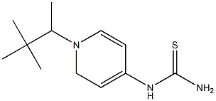 N-4-PYRIDYL-N''-1,2,2-TRIMETHYLPROPYLTHIOUREA Structure