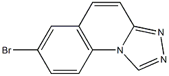 7-bromo-[1,2,4]triazolo[4,3-a]quinoline Structure