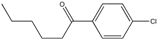 1-CHLORO-4-N-HEXANOYLBENZENE 구조식 이미지