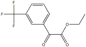 ETHYL 2-(3-(TRIFLUOROMETHYL)PHENYL)GLYOXYLATE Structure