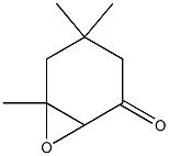 ISOPHORONE EPOXIDE Structure