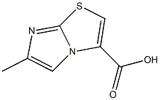 6-methylimidazo[2,1-b][1,3]thiazole-3-carboxylic acid Structure