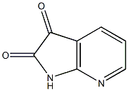 7-Azaisatin
 구조식 이미지