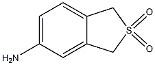 5-amino-2,3-dihydro-1H-2lambda~6~-benzo[c]thiophene-2,2-dione 구조식 이미지