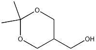 2,2-dimethyl-5-hydroxymethyl-1,3-dioxane Structure