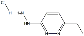 (6-ETHYL-PYRIDAZIN-3-YL)-HYDRAZINE HCL 구조식 이미지