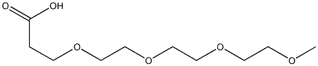 2,5,8,11-Tetraoxatetradecan-14-oic acid 구조식 이미지