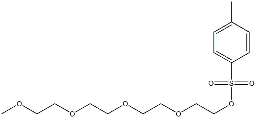 2,5,8,11-Tetraoxatridecan-13-yl 4-methylbenzenesulfonate Structure