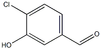 4-CHLORO-3-HYDROXYBENZALDEHYDE Structure
