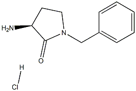 (S)-3-amino-1-benzylpyrrolidin-2-one hydrochloride Structure