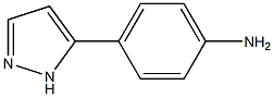 4-(1H-pyrazol-5-yl)benzenamine Structure