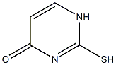 2-MERCAPTO-4 (1H)-PYRIMIDINEONE 구조식 이미지