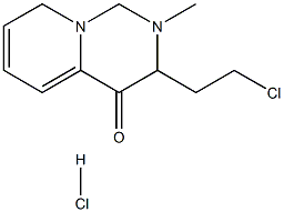 3-(2-CHLOROETHYL)-2-METHYL-4H-PYRIDO-[1,2-C]PYRIMIDINE-4-ONE HCL 구조식 이미지