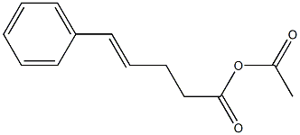 CINNAMYL ACETYL ACETATE Structure