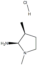 R/S-3-DIMETHYLAMINOPYRROLIDINE HCL 구조식 이미지