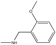 1-(2-METHOXYPHENYL)-N-METHYLMETHANAMINE 구조식 이미지