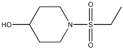 1-(ETHYLSULFONYL)PIPERIDIN-4-OL Structure